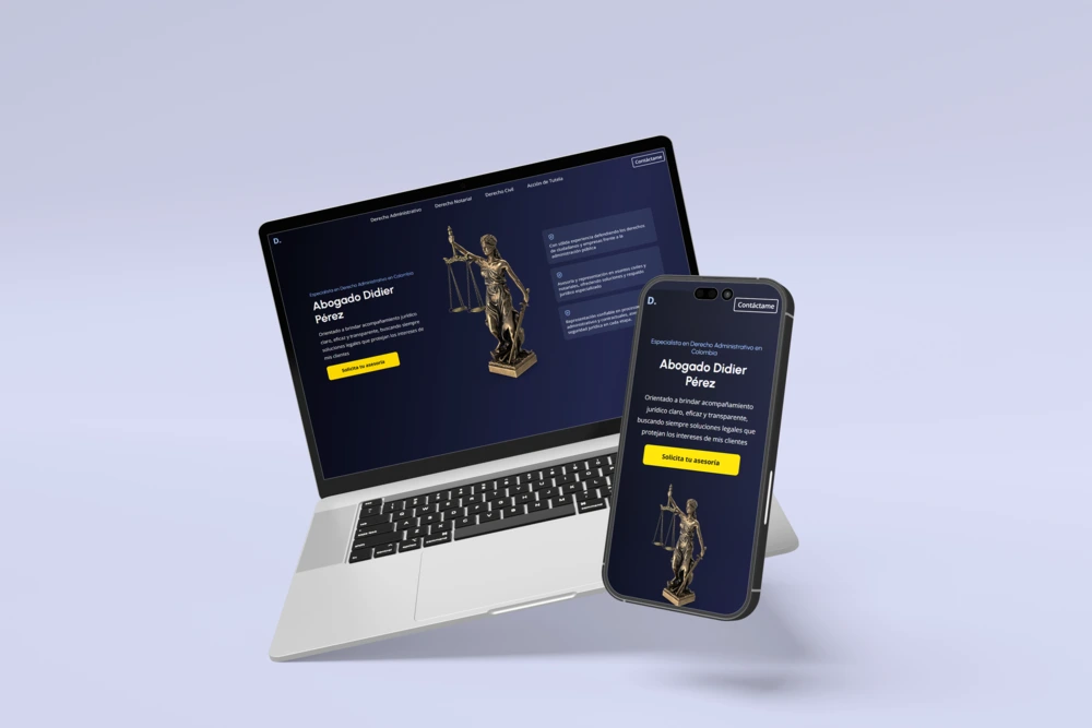 Didier Pérez — administrative law specialist website