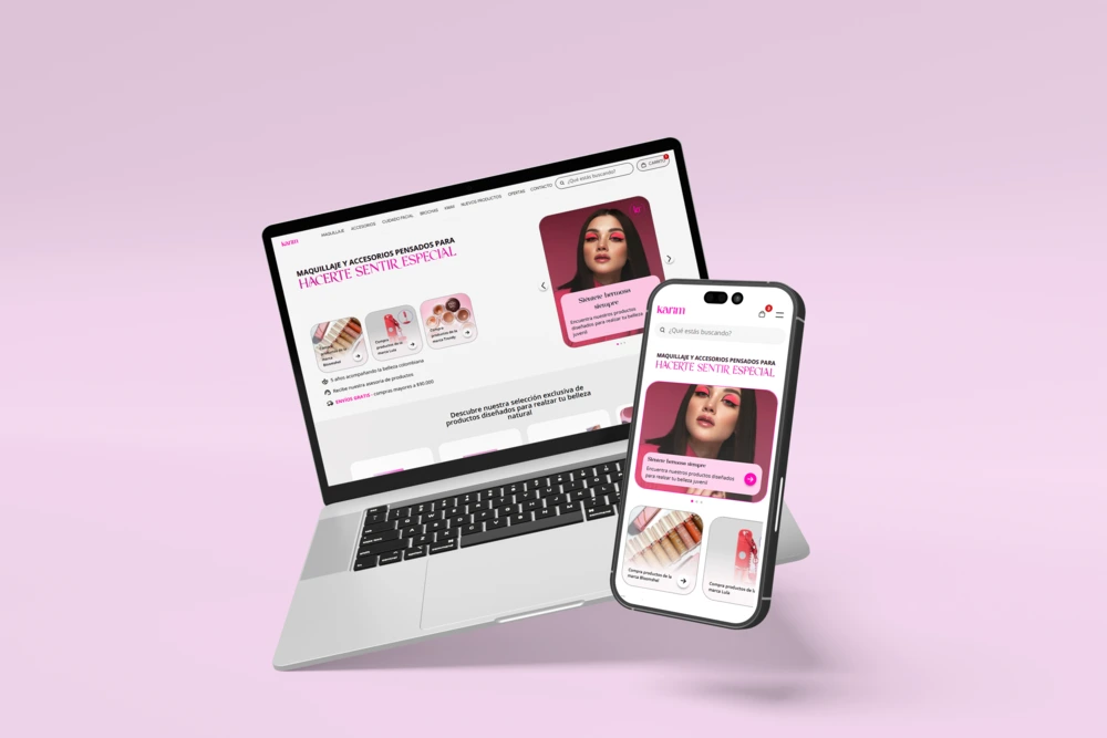 Karim Ventas — cosmetics and accessories e-commerce