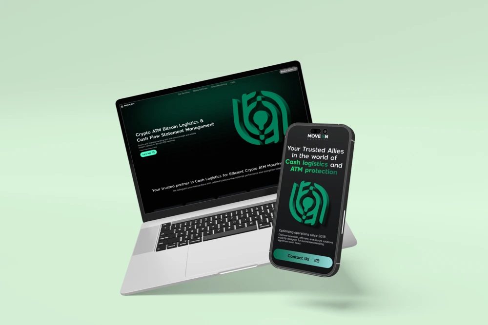 Move On Security — cash logistics coordination website
